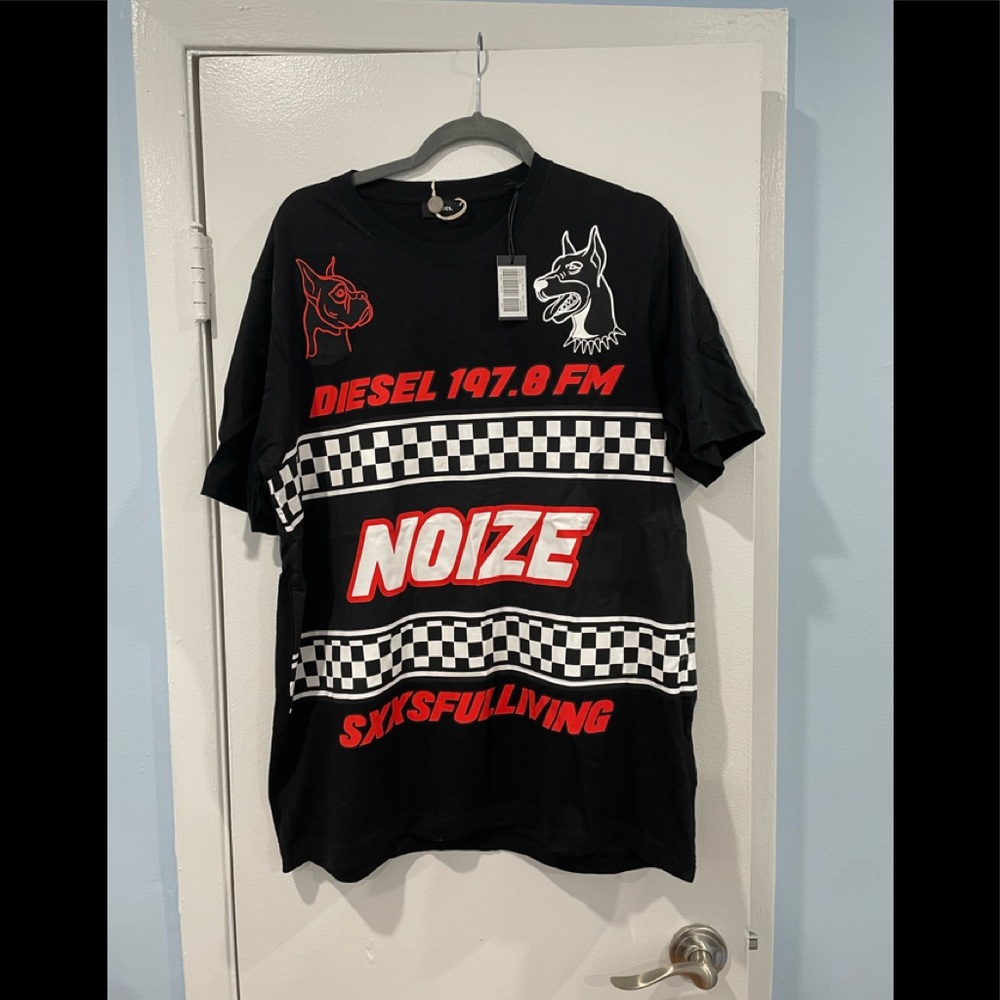 Diesel tshirt blk nwt - Picture 7 of 10